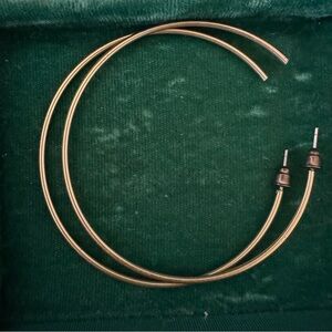 Madewell Gold Hoop Earrings
